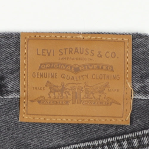 Levi's Women's Grey 70s High Flare Jeans Size 8 Regular High Rise