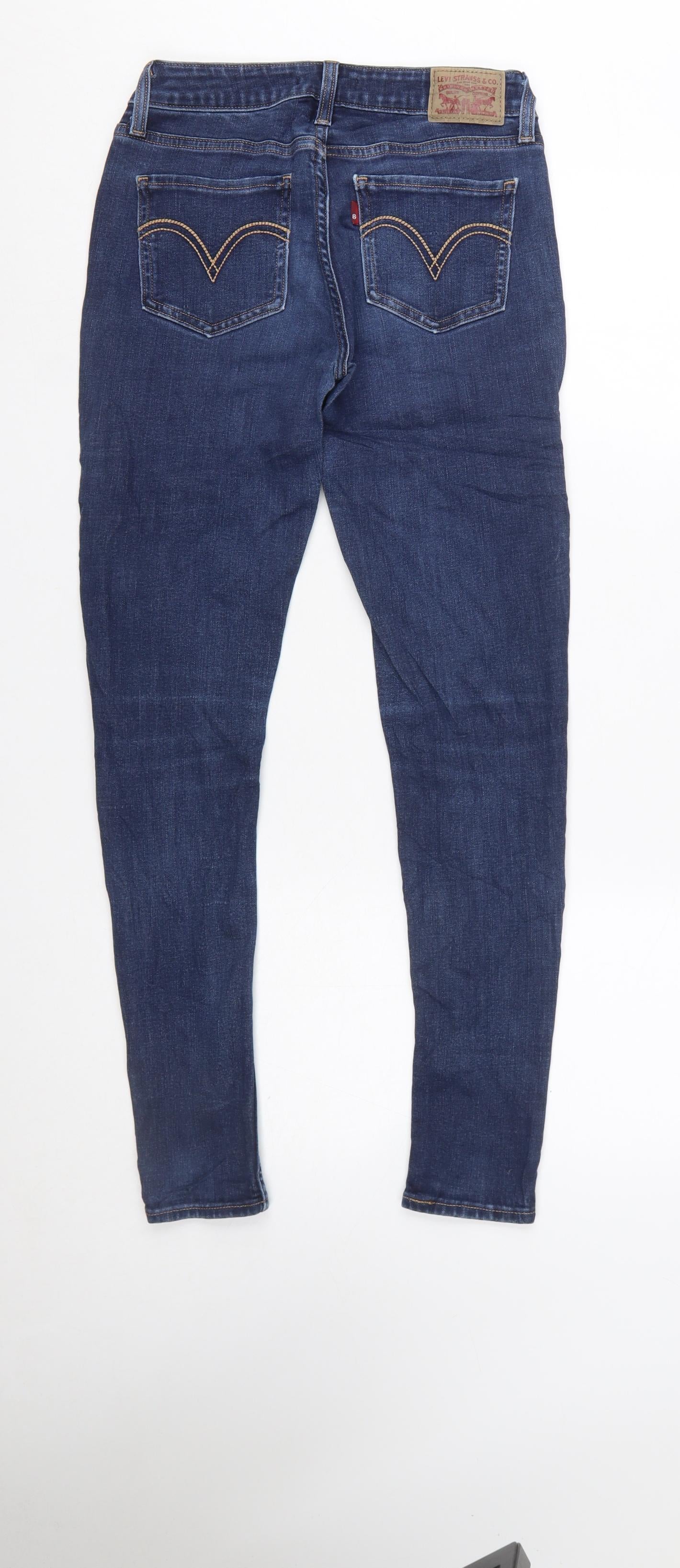 Levi's Women's Blue 535 Super Skinny Denim Jeans Size 27