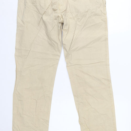 Stone Island Men's Beige Chino Trousers Slim Fit W33 L34