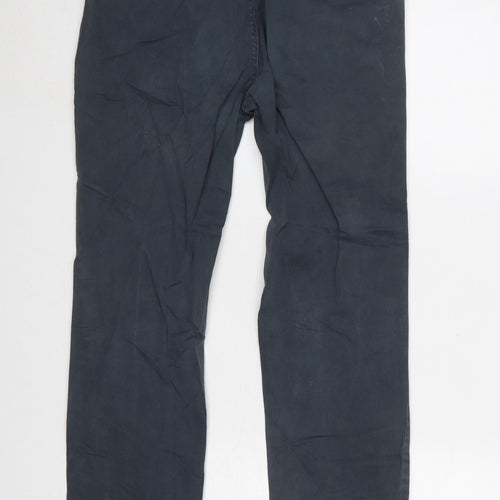 Hugo Boss Men's Blue Slim Fit Chino Trousers Size 31/32