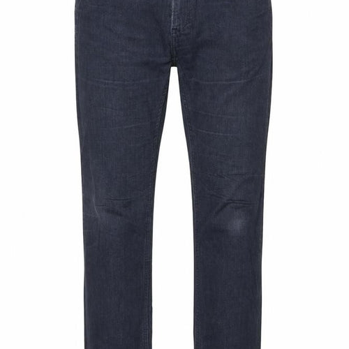 Hugo Boss Men's Blue Straight Fit Stretch Denim Jeans 34/34