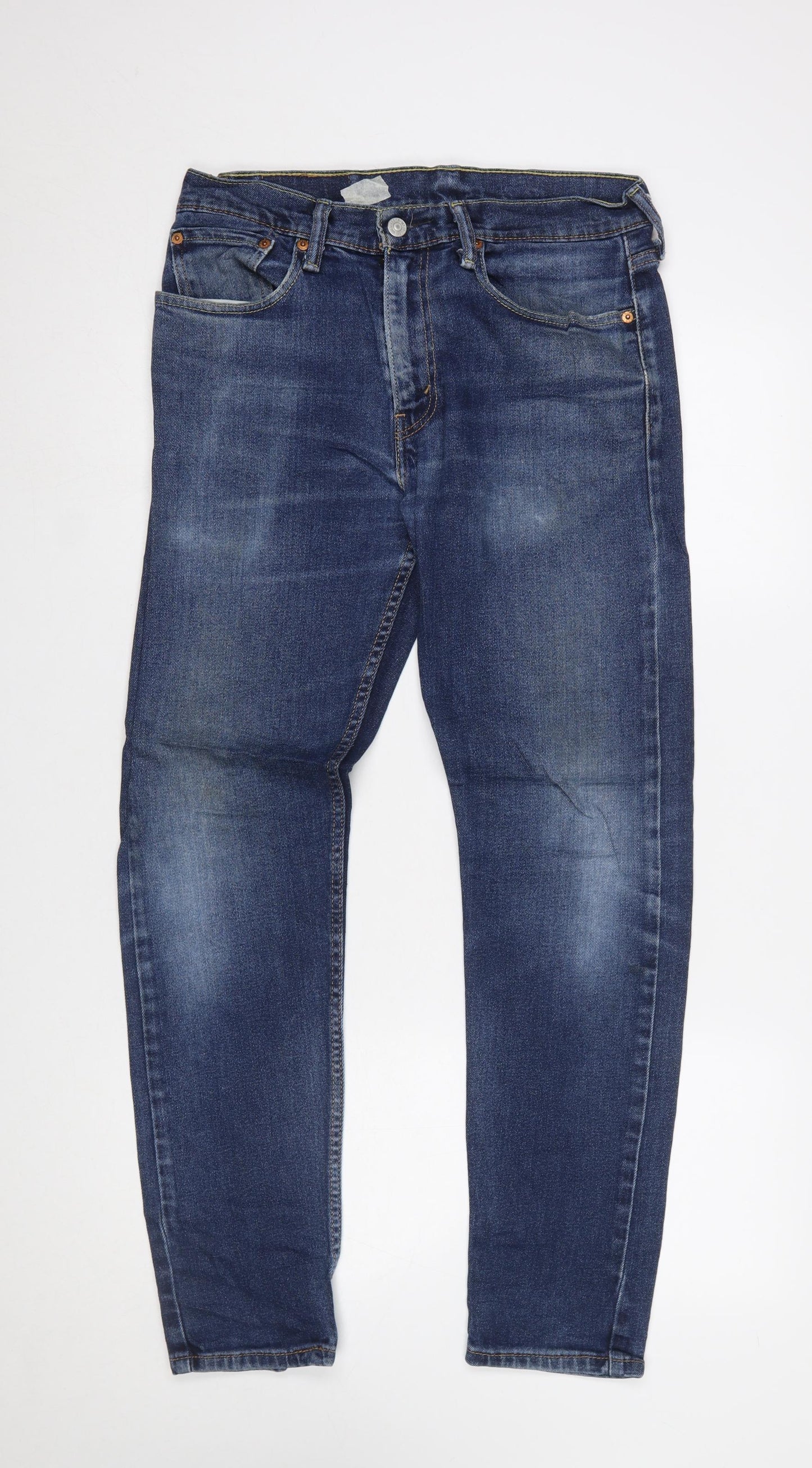 Levi’s 512 Men’s Blue 31x32 Straight Leg Stretch Denim Jeans