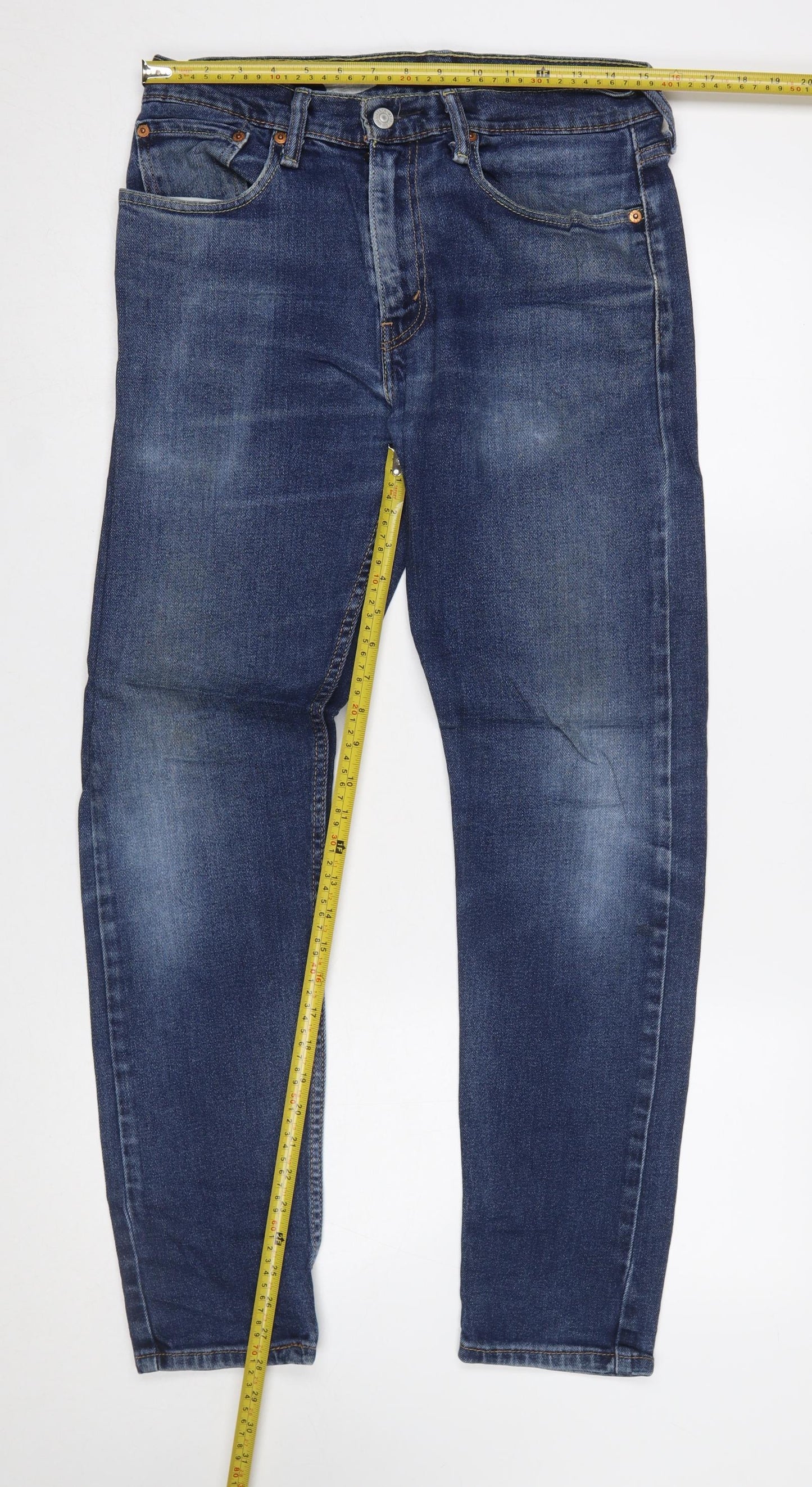 Levi’s 512 Men’s Blue 31x32 Straight Leg Stretch Denim Jeans