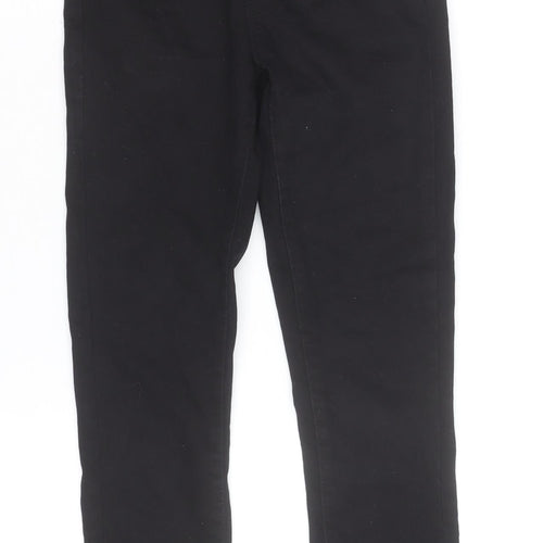 Denim & Co. Women's Black Skinny Jeans Size 8 Mid Rise Stretch Denim
