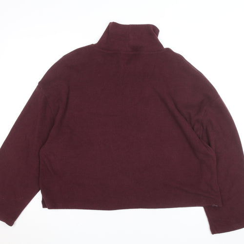 Dunnes Women’s Purple Roll Neck Long Sleeve Pullover Jumper L