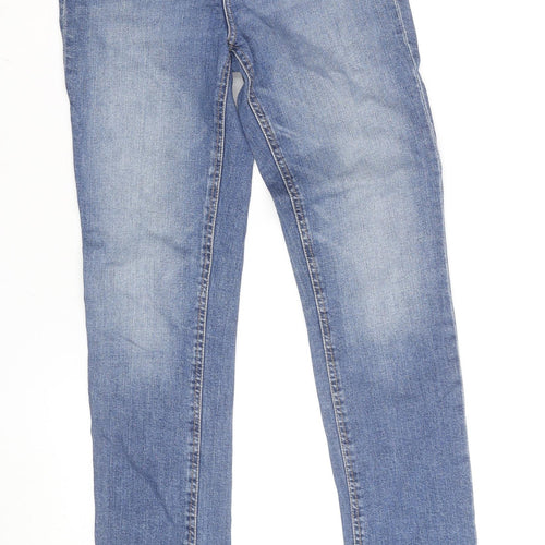 H&M Women’s Blue Slim Ankle Jeans Size 10 Regular Fit Denim