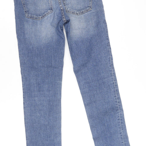 H&M Women’s Blue Slim Ankle Jeans Size 10 Regular Fit Denim