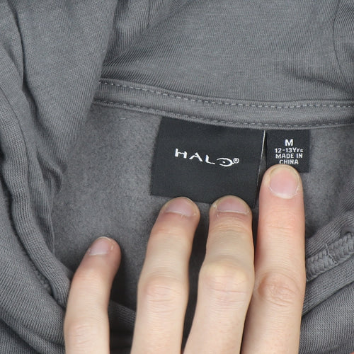 Halo Infinite Boys Grey Pullover Hoodie M 12-13 Years Graphic Print Primark