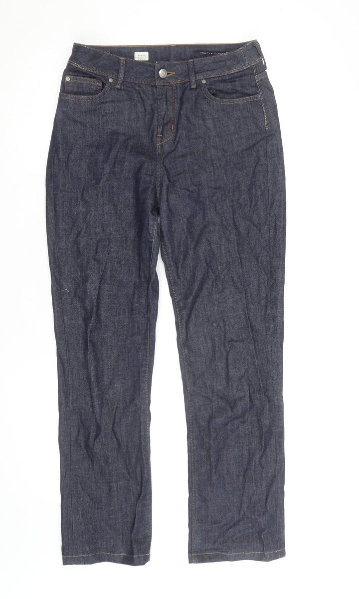 Tommy Hilfiger Women's Blue Straight Classic Fit Jeans Size 10