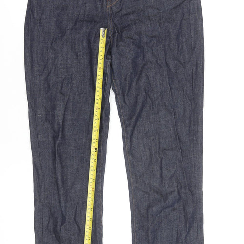 Tommy Hilfiger Women's Blue Straight Classic Fit Jeans Size 10