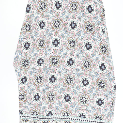 Artisan NY Women's Multicoloured Midi Wrap Cotton Skirt Size M
