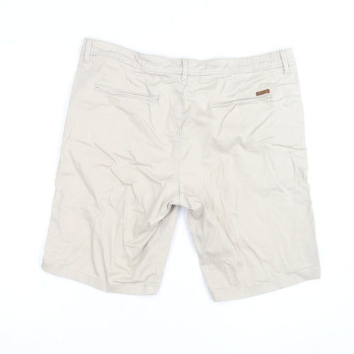 Jack & Jones Men’s Beige Chino Shorts XL Regular Fit
