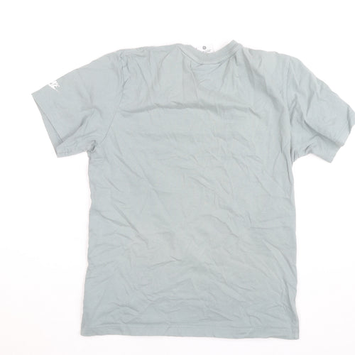 Nike Men's Grey Sports Graphic Print Cotton T-Shirt Size S