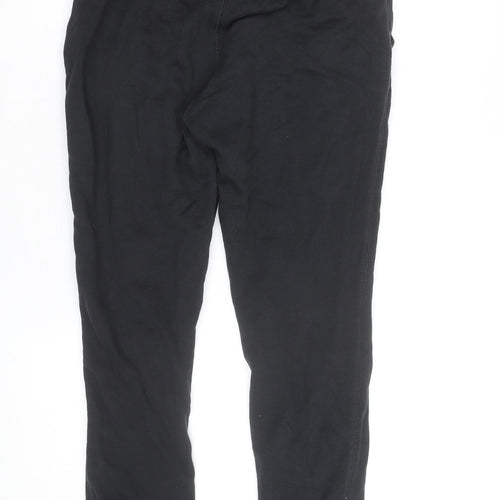 Adidas Women's Black Jogger Trousers Size 8 Slim Fit Activewear