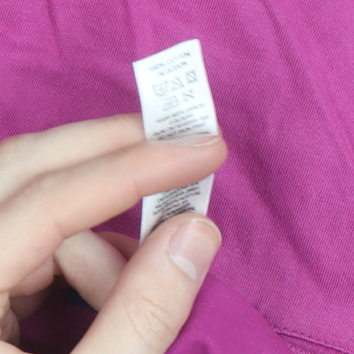 Dunnes Men’s Pink Cotton Short Sleeve Polo Shirt Size L