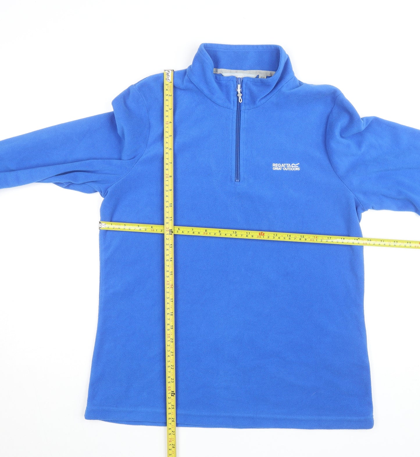 Regatta Men Blue L Lightweight Fleece 1/2 Zip Active Jacket