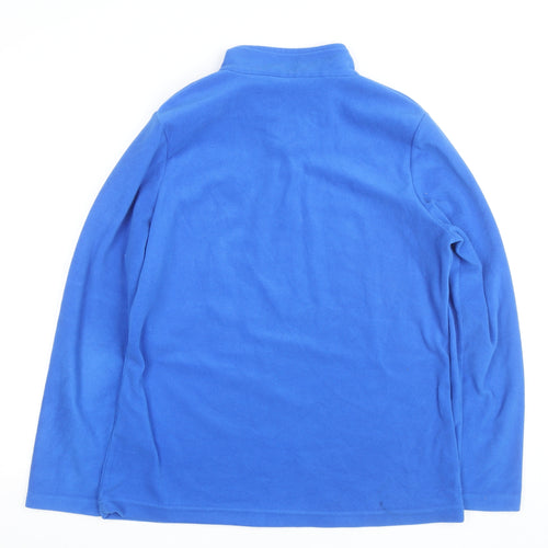 Regatta Men Blue L Lightweight Fleece 1/2 Zip Active Jacket