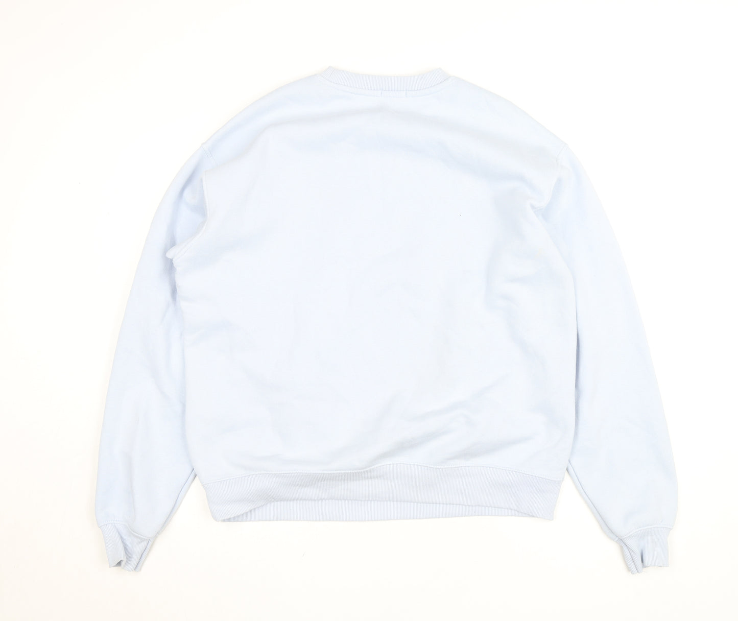 Stradivarius Unisex Blue Boston Crew Neck Sweatshirt XS