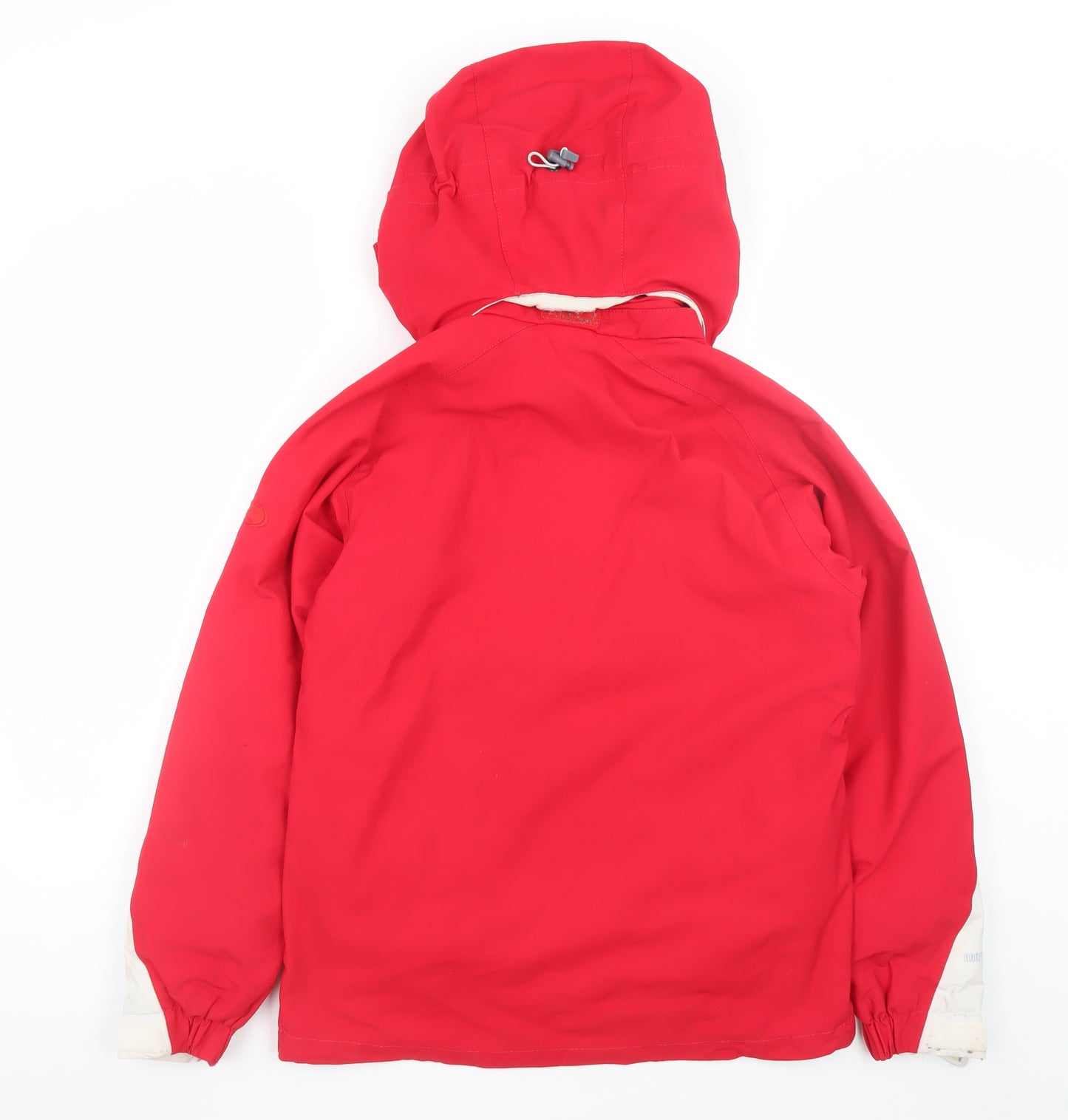 Eider Men's Red Waterproof Ski Jacket Size 38 Hooded Winter Coat