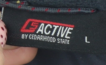 Cedarwood State Active Men's Black L Lined Full Zip Jacket