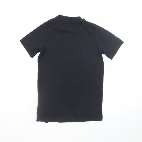 Nike Boys Black LFC Graphic Logo Short Sleeve Cotton T-Shirt 9-10 Years