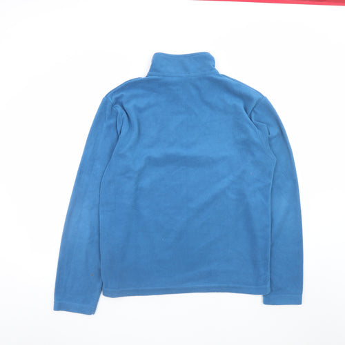 Regatta Men’s Blue 1/4 Zip Fleece Pullover Sweatshirt Size M