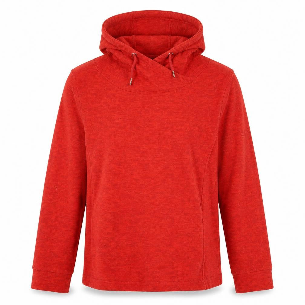 Front view of Regatta Men's Red Pullover Hoodie, size L, Outdoor Fleece