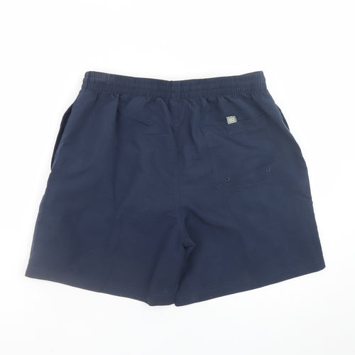 Zoggs Men Blue Swim Shorts Size S 32in EcoDura Quick Dry