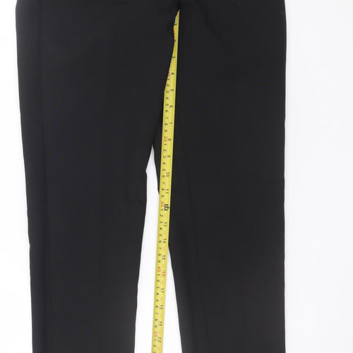 Primark Cares Women Black Size 4 Dress Pants Straight Leg Trousers