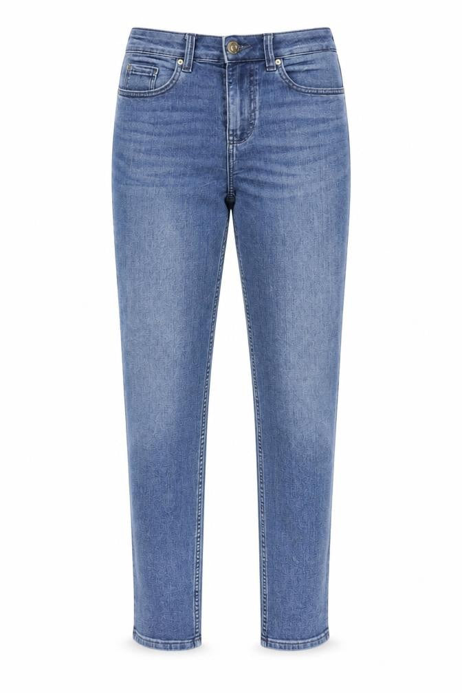 Front view of Marks & Spencer Women's Blue, size 8, Skinny Stretch Jeans