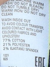 Marks and Spencer Women's Blue Size 8 Skinny Stretch Jeans