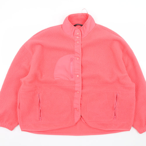 Dunnes Stores Women’s Pink Fleece Jacket Size L