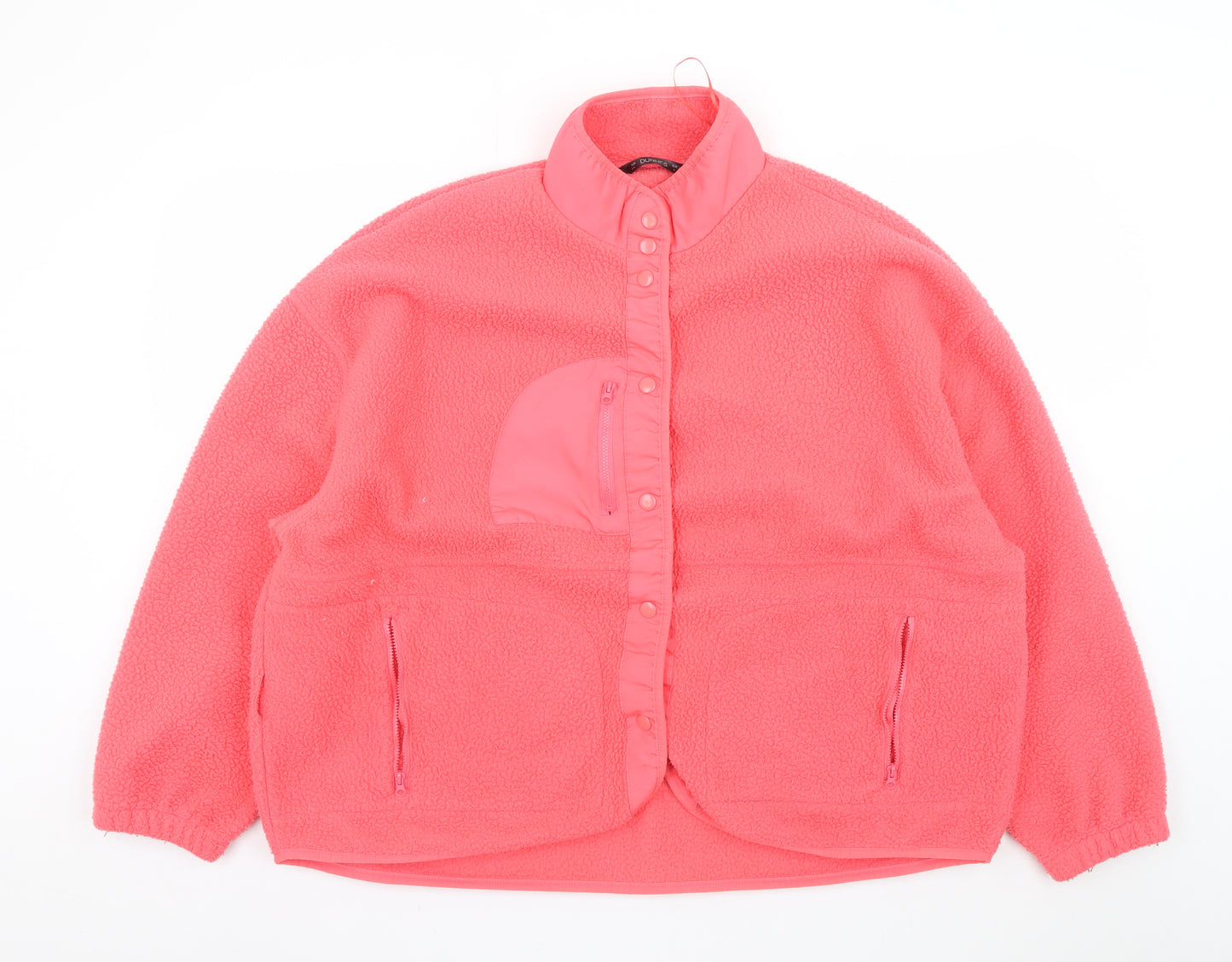 Dunnes Stores Women’s Pink Fleece Jacket Size L