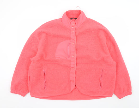 Dunnes Stores Women’s Pink Fleece Jacket Size L