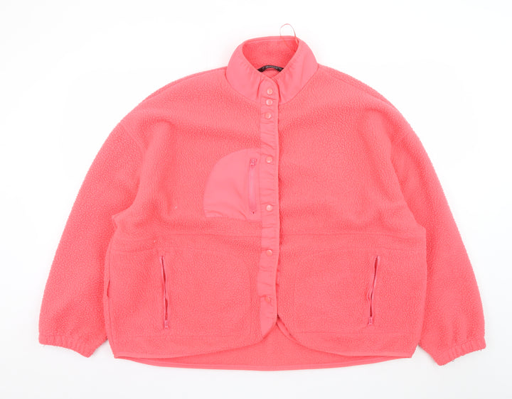 Dunnes Stores Women’s Pink Fleece Jacket Size L