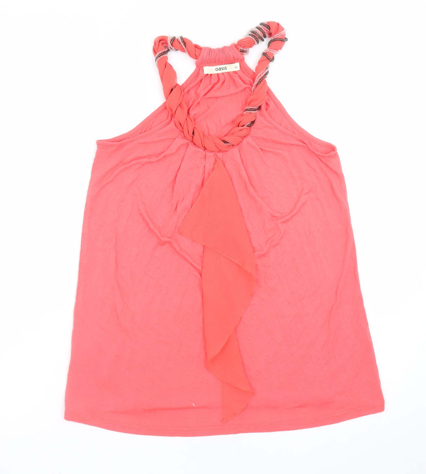 Oasis Women’s Pink Halter Neck Camisole Tank Top XS
