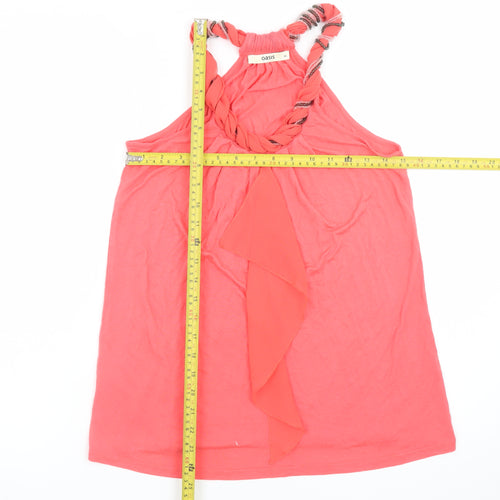 Oasis Women’s Pink Halter Neck Camisole Tank Top XS
