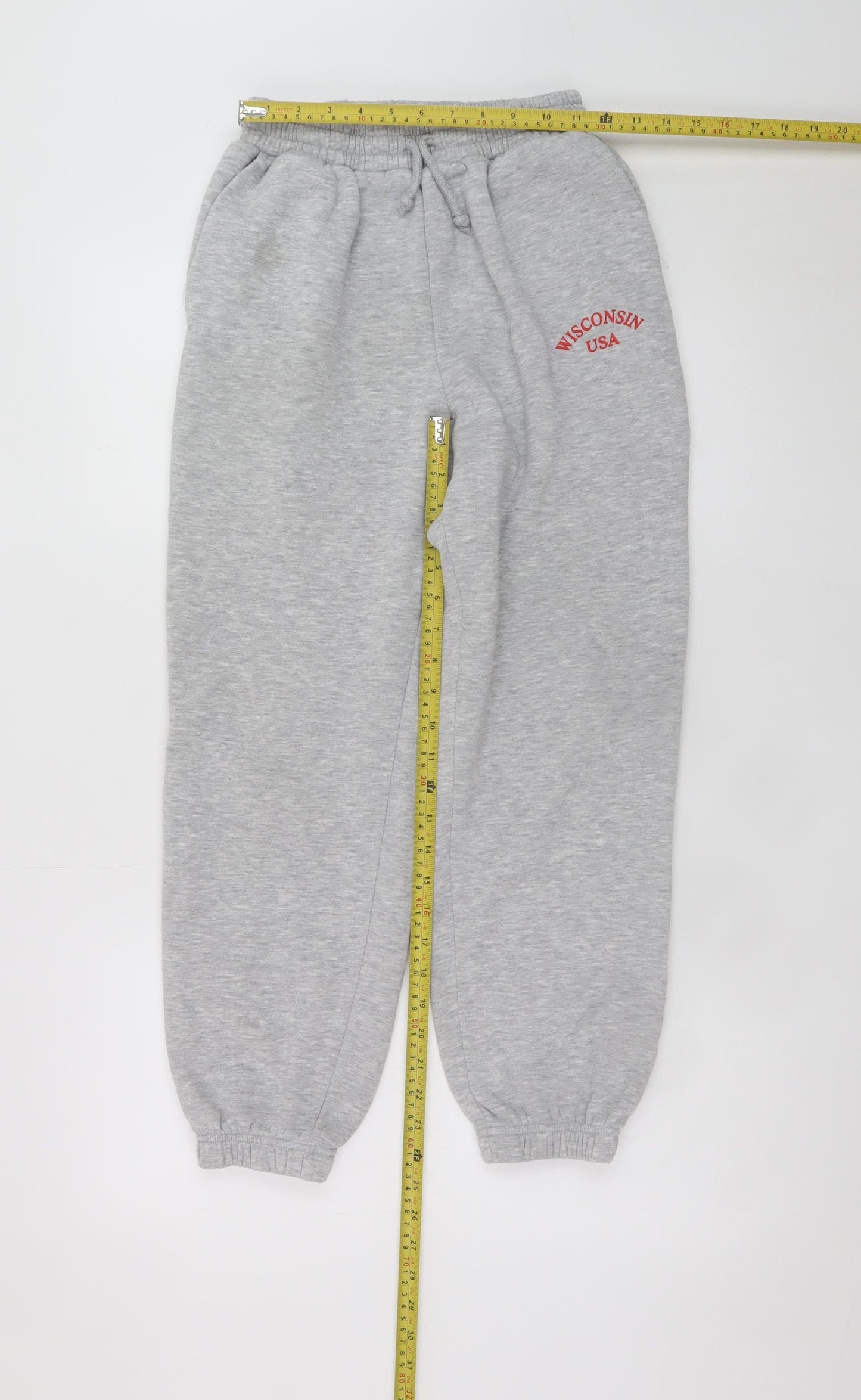 Dunnes Stores Men's Grey Wisconsin USA XS Sweatpants
