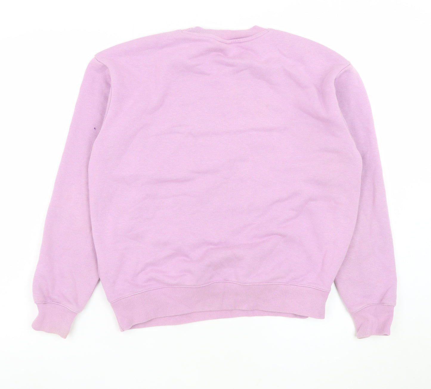 Champion Women's Pink Pullover Sweatshirt Small Cotton Blend
