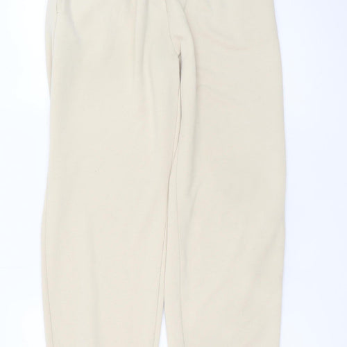 Dunnes Stores Women’s Beige XS Elastic Waist Fleece Sweatpants