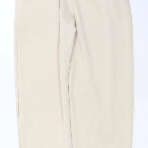 Dunnes Stores Women’s Beige XS Elastic Waist Fleece Sweatpants