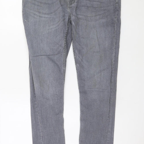 Denim Co Men's Grey Skinny Jeans W34 L32 Slim Fit Denim