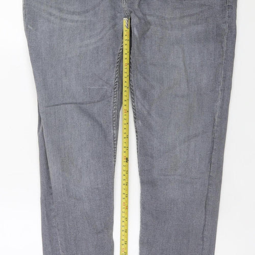 Denim Co Men's Grey Skinny Jeans W34 L32 Slim Fit Denim