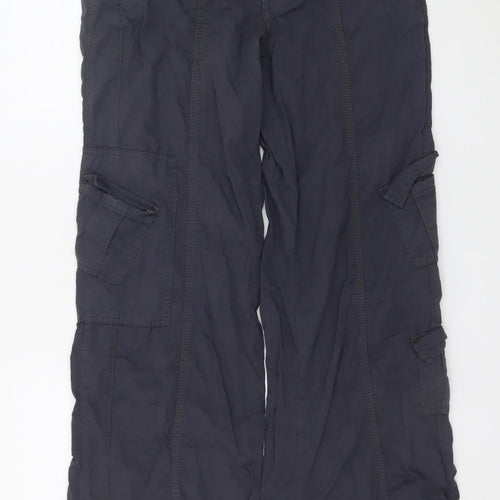 BDG Urban Outfitters Men's Black Cargo Trousers M Regular Cotton