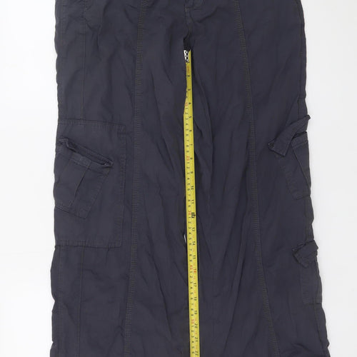BDG Urban Outfitters Men's Black Cargo Trousers M Regular Cotton