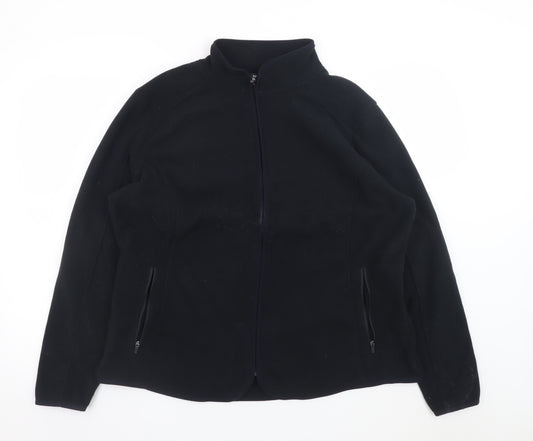 Dunnes Stores Men’s Black XL Fleece Full Zip Jacket