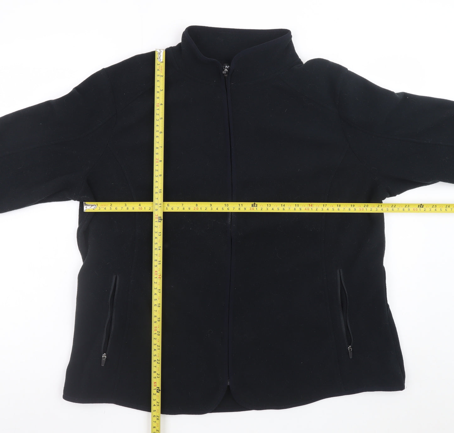 Dunnes Stores Men’s Black XL Fleece Full Zip Jacket