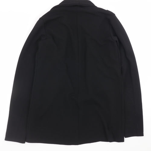 PrettyLittleThing Women’s Black Slim Fit Double Button Blazer UK 6