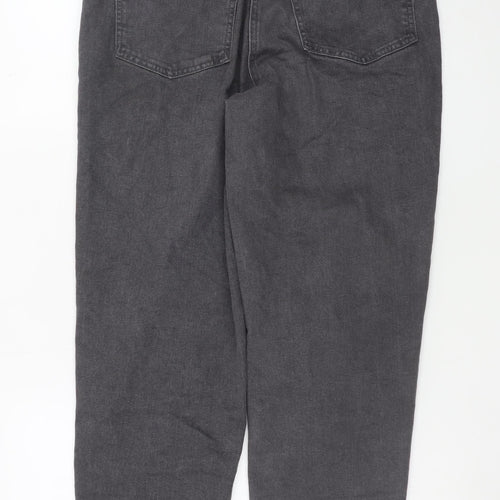 Pixiegirl Women Grey Petite Stretch Straight Jeans Size 12