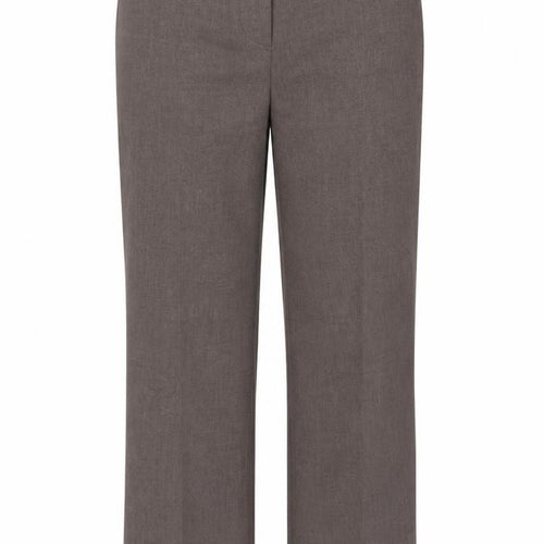 Robell Women’s Brown Straight Leg Stretch Trousers Size 12